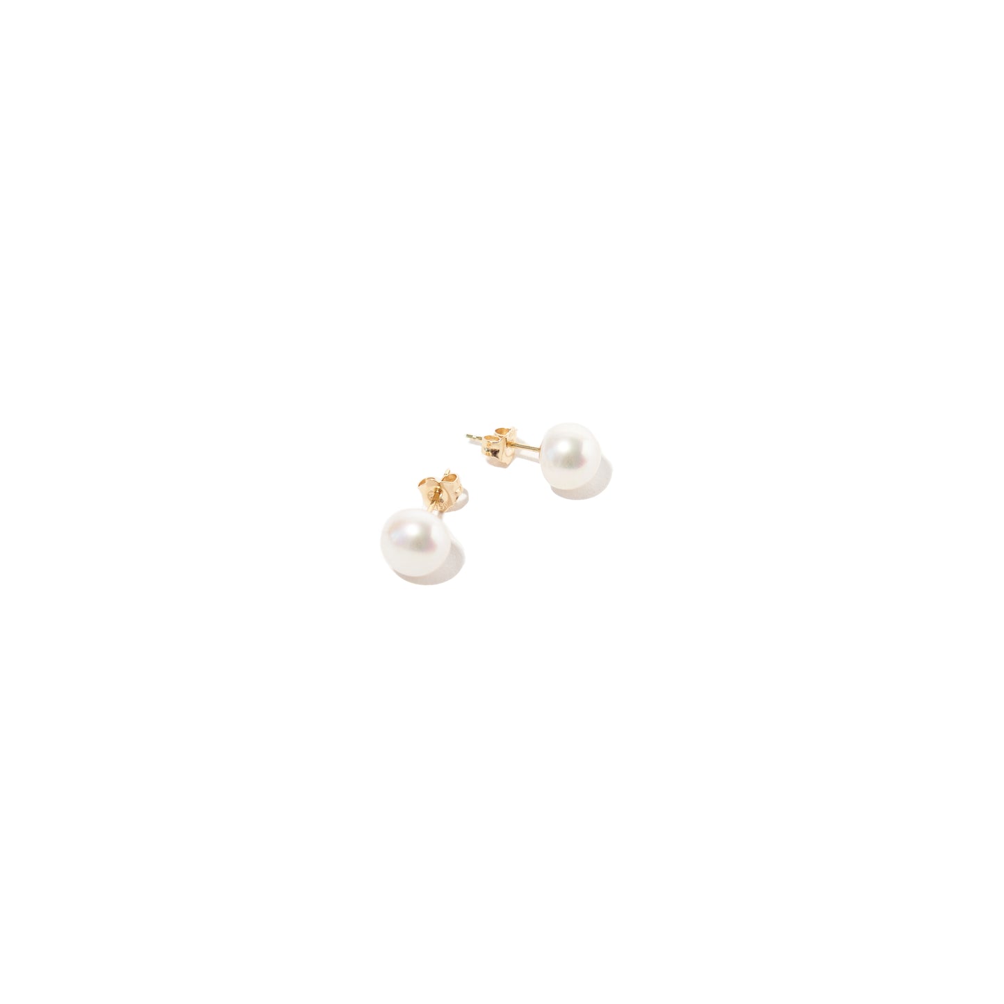 Les boucles d'oreilles en perles d'eau douce