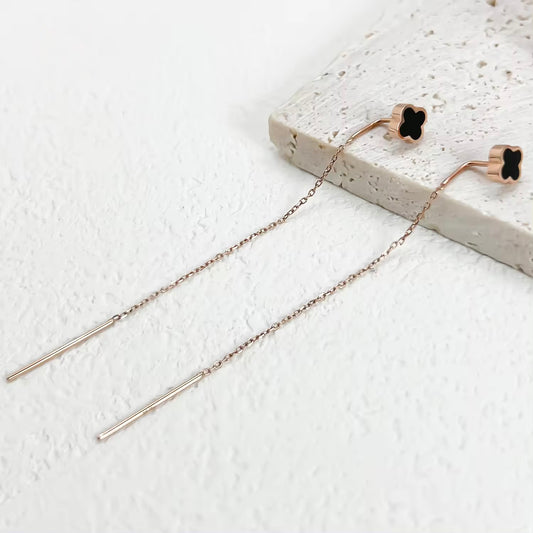 The Clover Threader Earrings
