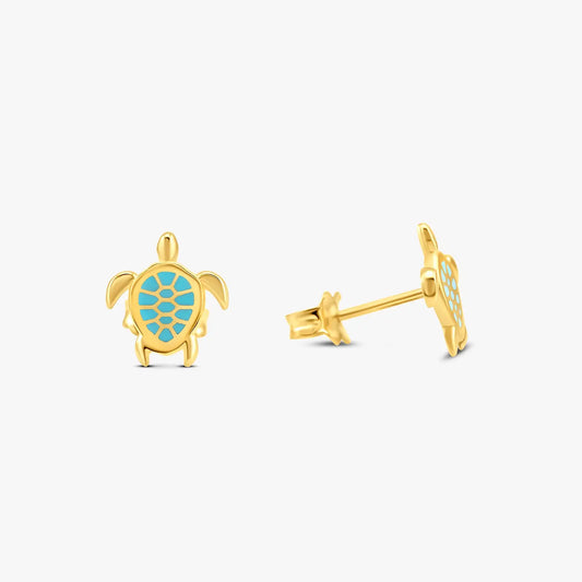 The Tranquil Turtle Earrings