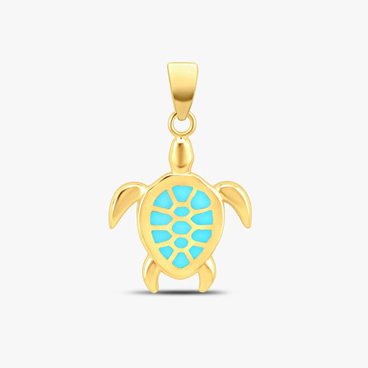 The Tranquil Turtle Pendant