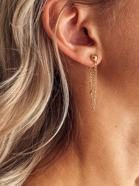 The Beverly Chain Earrings