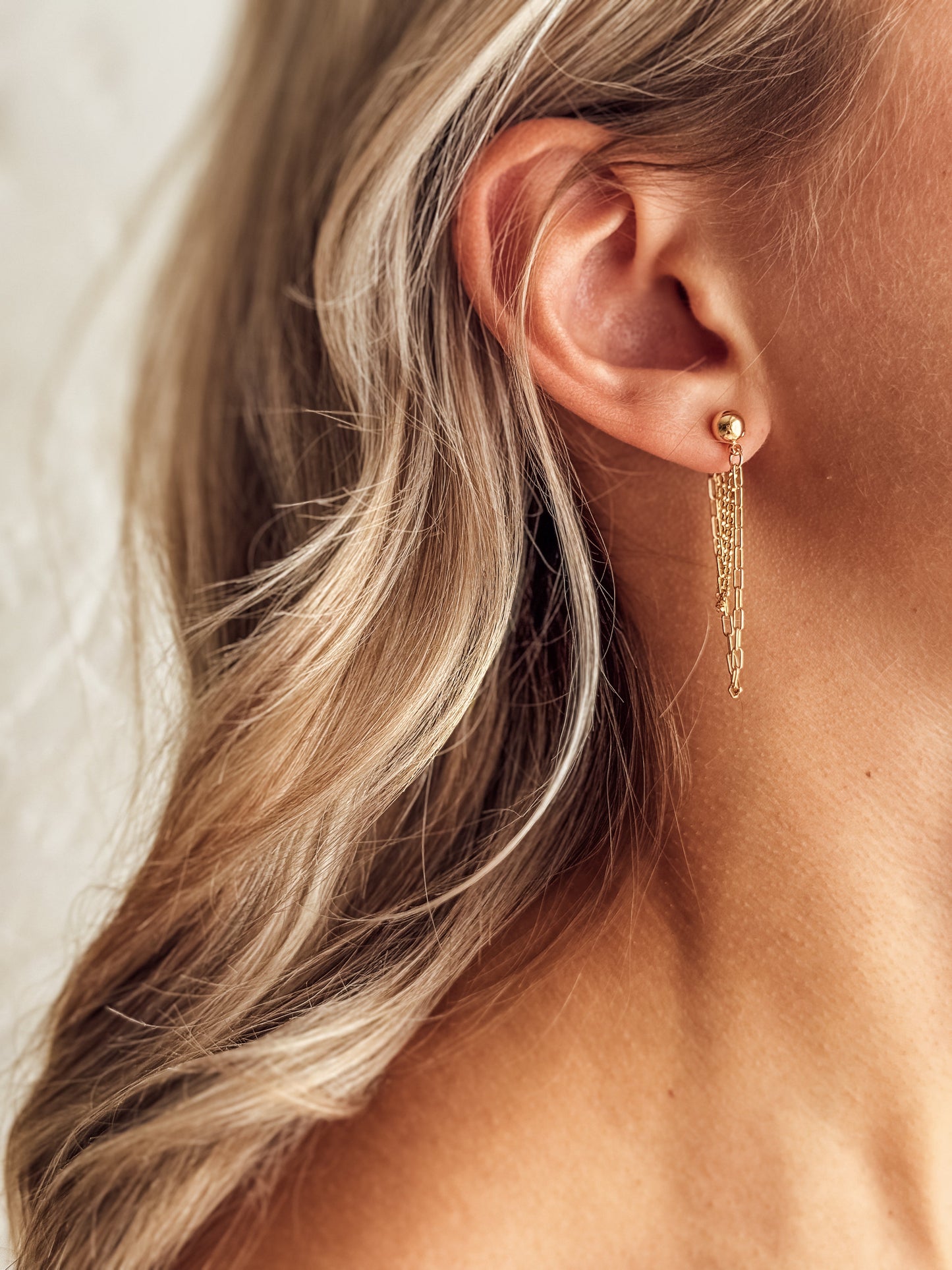 The Beverly Chain Earrings